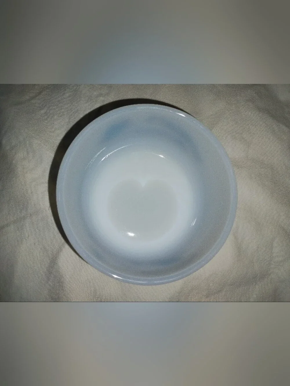 Vintage Fire King Saturdays Child Milk Glass Cottage Cheese Bowl Snack